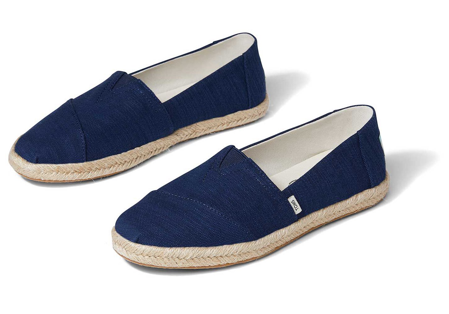 Toms Alpargata Rope Espadrille Navy - Womens - 67834-FEGR